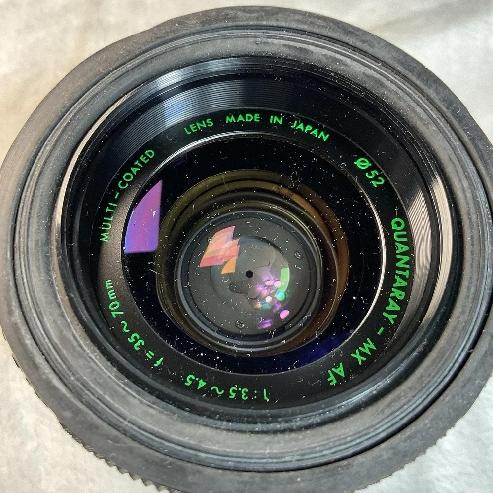 Quantaray MX AF 1:3.5 ~ 4.5 F= 35-70 mm Camera Lens Coated Japan